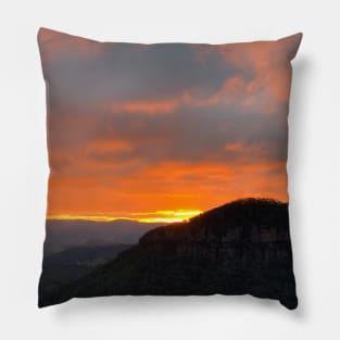 Sunset at The Blue Mountains Pillow