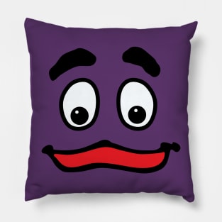 Grimace Face Pillow