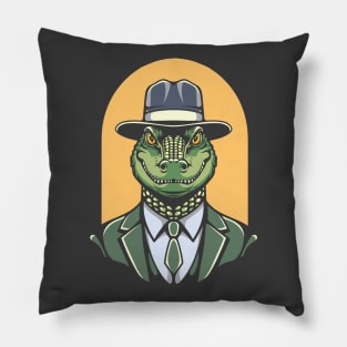 The Big Boss Crocodile Pillow