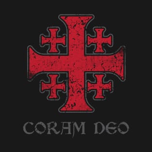 Coram Deo Jerusalem Cross T-Shirt