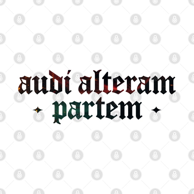 Audi Alteram Partem - Hear the Other Side by overweared