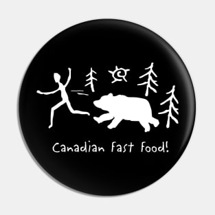 Canadian Fast Food Pin