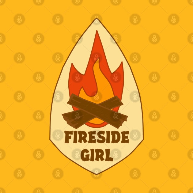 Fireside Girl Patch by Couplethatgeekstogether