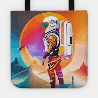 Galactic Wanderer - Exploring the Cosmos Beyond Boundaries Tote