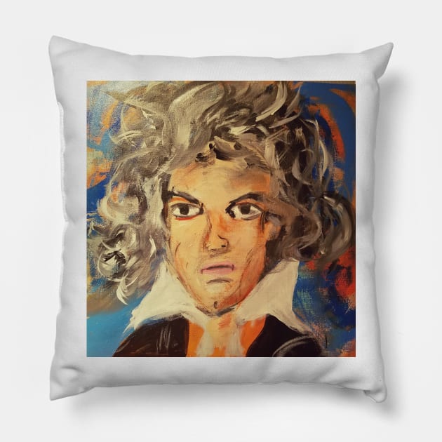 Beethoven Pillow by scoop16