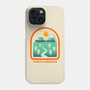 Hendersonville North Carolina NC Tourist Souvenir Phone Case