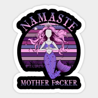 Yoga Instructor Gift Yoga Teacher Trainer Namaste' Sticker