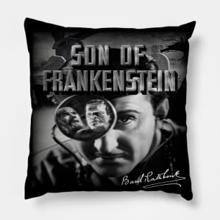 Son Of Frankenstein - Basil Rathbone. Pillow