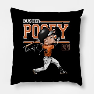 Buster Posey San Francisco Cartoon Pillow