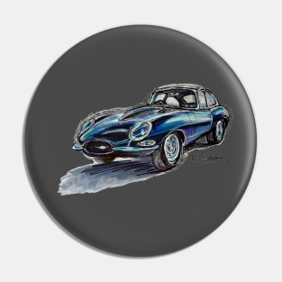 Jaguar E Type Coupe Pin