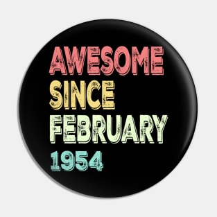 awesome since february 1954 Pin