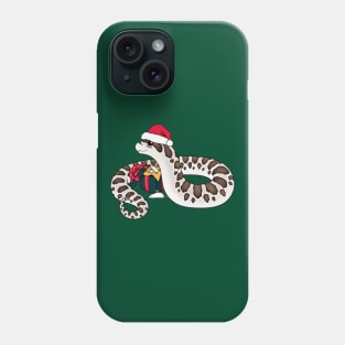 Super Arctic Western Hognose Snake, Christmas Edition Phone Case