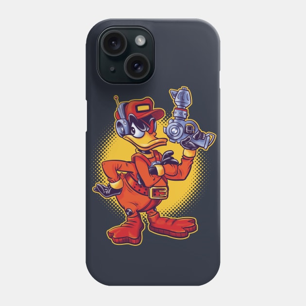 Dead Eye Donald Phone Case by poopsmoothie