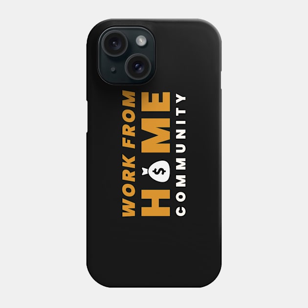 Work from home Phone Case by Tekad Rasa