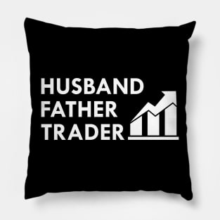 Husband Father Trader Pillow