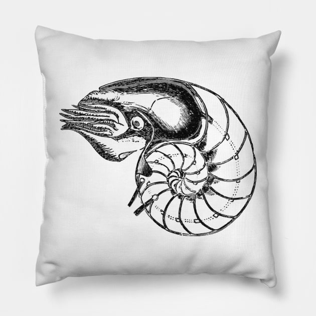 Victorian Crustacean Pillow by ThistleRosep