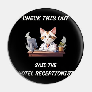 hotel receptionist Pin