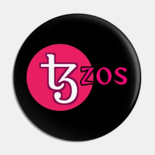 Tezos t-shirt Pin