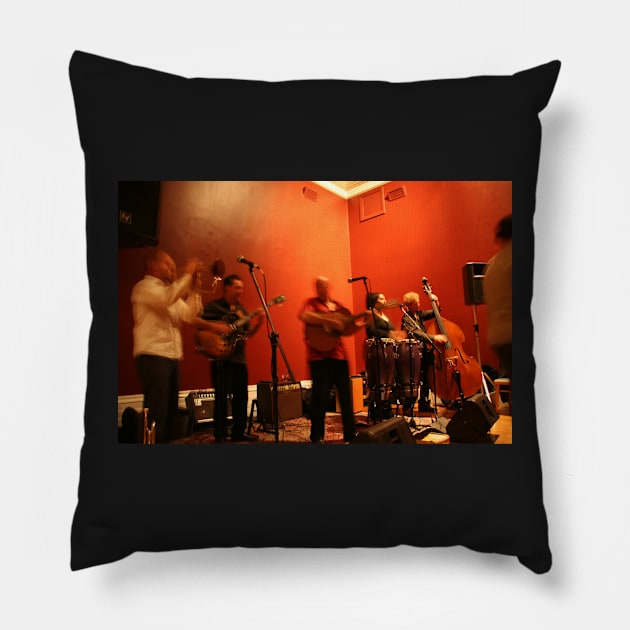 Los Locos	@ Portico Ballarat II Pillow by rupertrussell