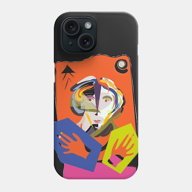 Fauve portrait Phone Case by Slownessi