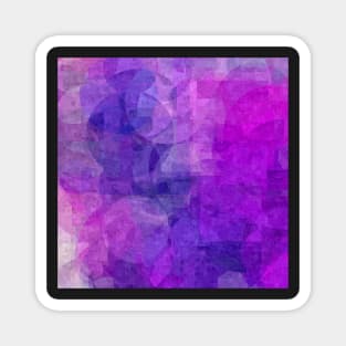 Pink and Purple Shapes Magnet