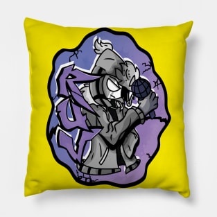 fnf cool ruv graffiti art Pillow