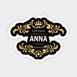 Anna Name Magnet
