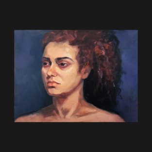 Portrait of Natalie ~ oil painting T-Shirt