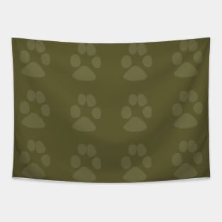 Paw Prints Tapestry