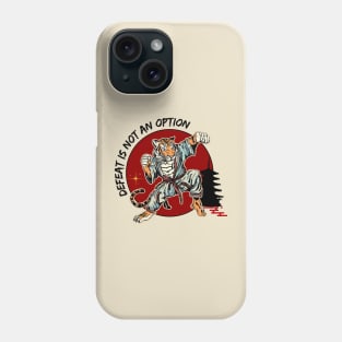 Defeat is not an option Phone Case