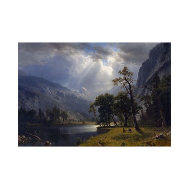 Mount Starr King, Yosemite by Albert Bierstadt by Classic Art Stall