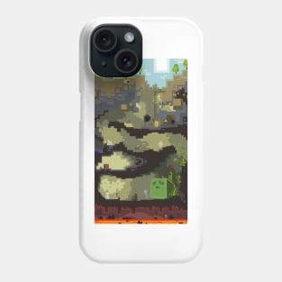 Minecraft Progression Map Phone Case