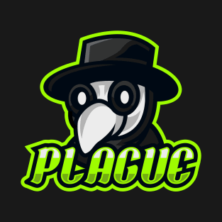 Cute Plague Doctor Mascot Logo T-Shirt