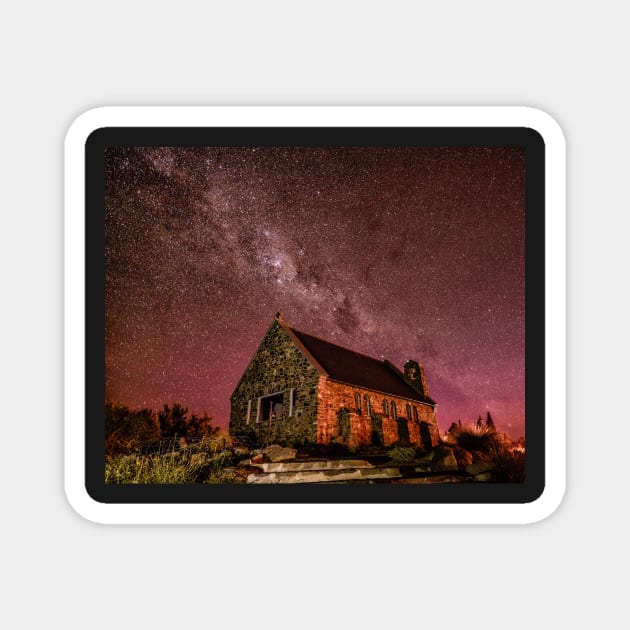 The Church of the Southern Lights Magnet by krepsher