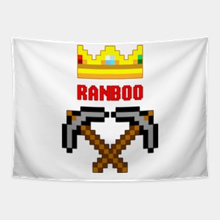 Ranboo Pickaxes Tapestry