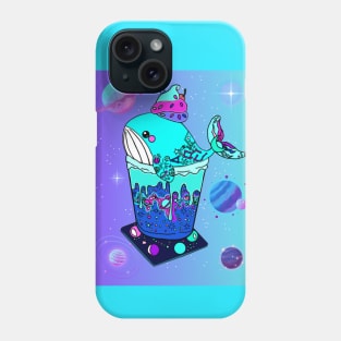 Galaxy Frappe Whale (purple/blue) Phone Case