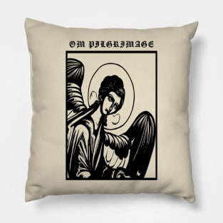 Om Band - Pligmage Black Art Pillow