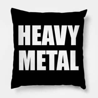 Heavy Metal Pillow