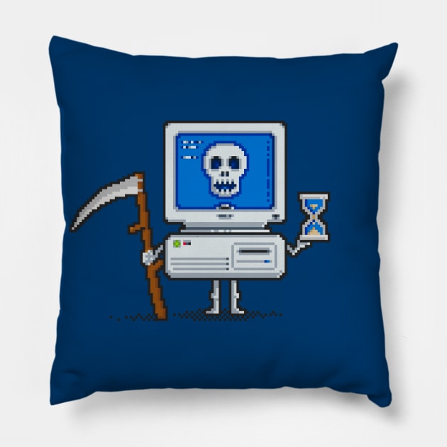 Blue Screen of Death Pillow by HtCRU