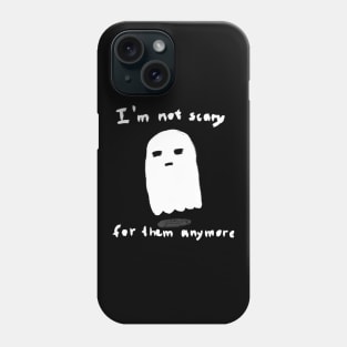 Sad Ghost character Phone Case