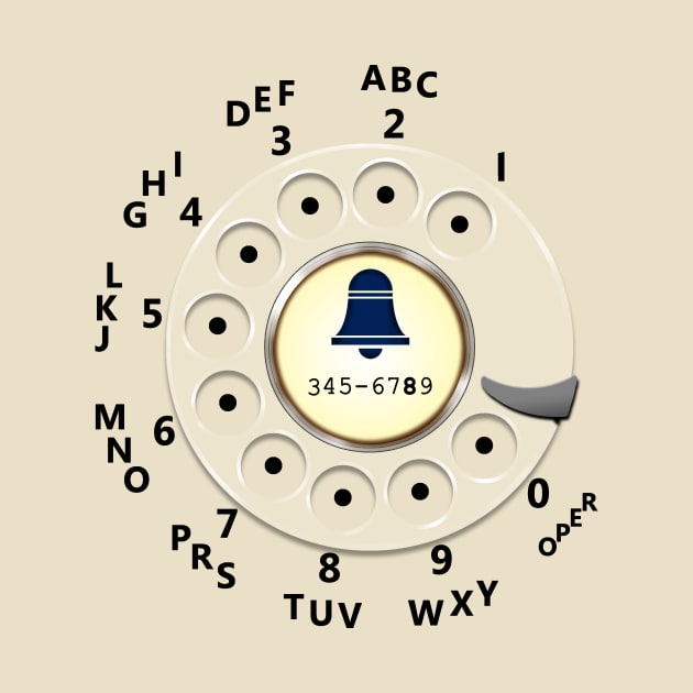 Retro Rotary Dial (variant) by GloopTrekker