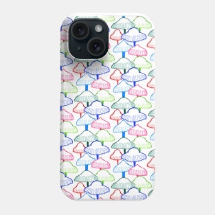 Colourful Mushrooms Phone Case