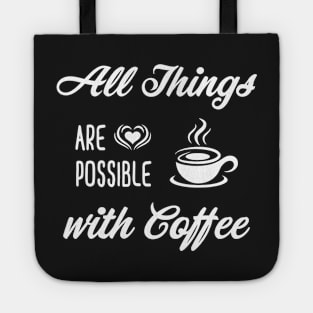 Coffee Quotes Tote