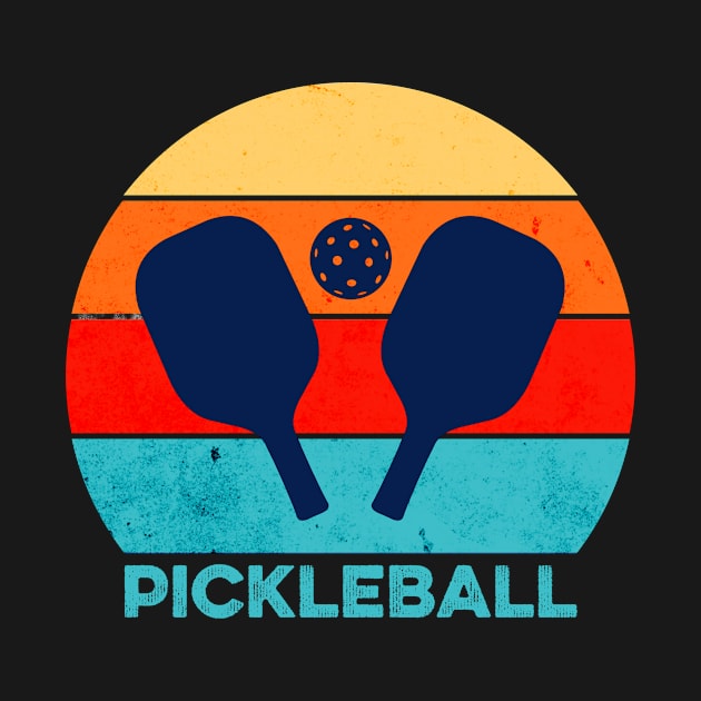 Vintage Pickleball by Cute Tees Kawaii