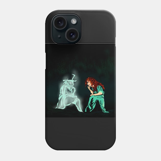 Digital Ghost Phone Case by sjz3