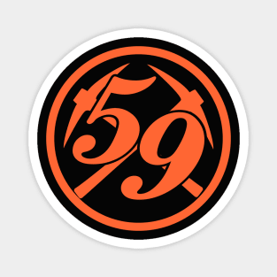 The 59 pub logo Magnet