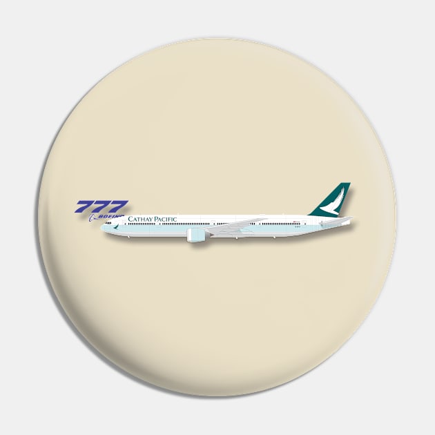Cathay Airlines Boeing 777 Pin by GregThompson