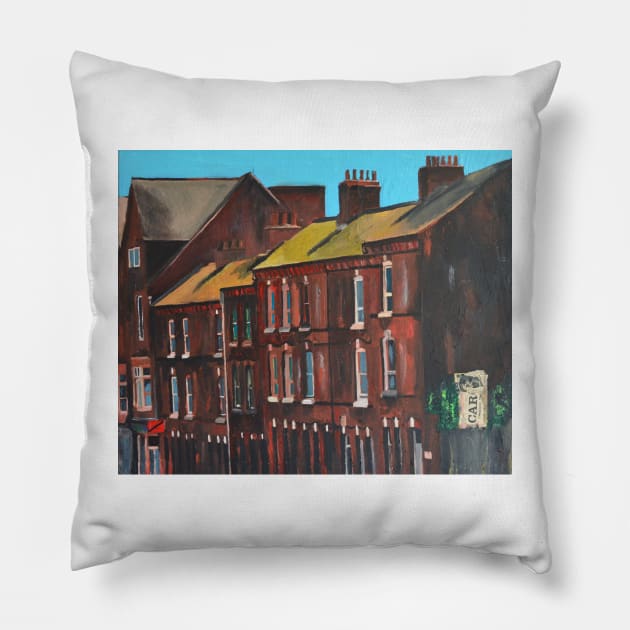 Birmingham, Terrace Pillow by golan22may