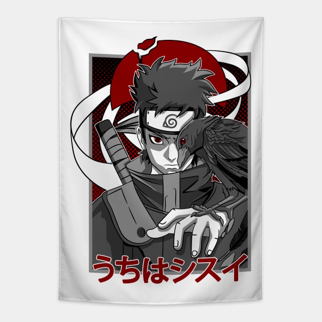 Shisui manga Fanart Tapestry by Planet of Tees