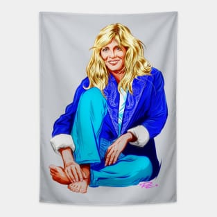 Kim Carnes - An illustration by Paul Cemmick Tapestry